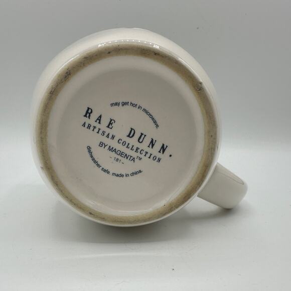 Rae Dunn Coffee Tea Mug BOSS LADY Cream with Black Letters 16 oz - Picture 14 of 14